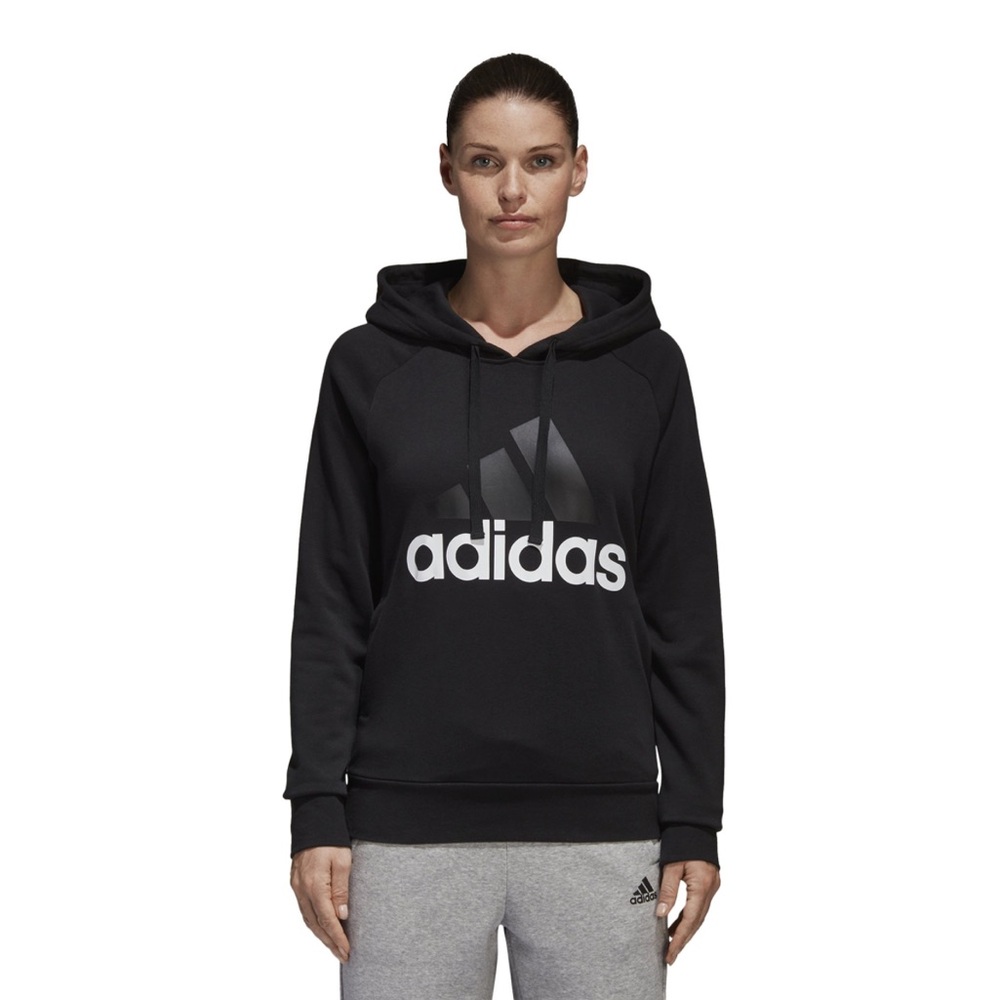 Adidas Women's Essentials Linear Pullover Hoodie